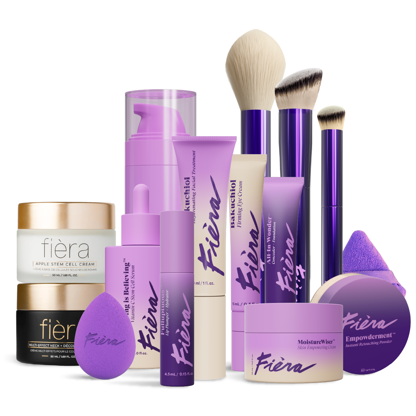 Total Package Set All-in-One Skincare & Makeup | Fièra