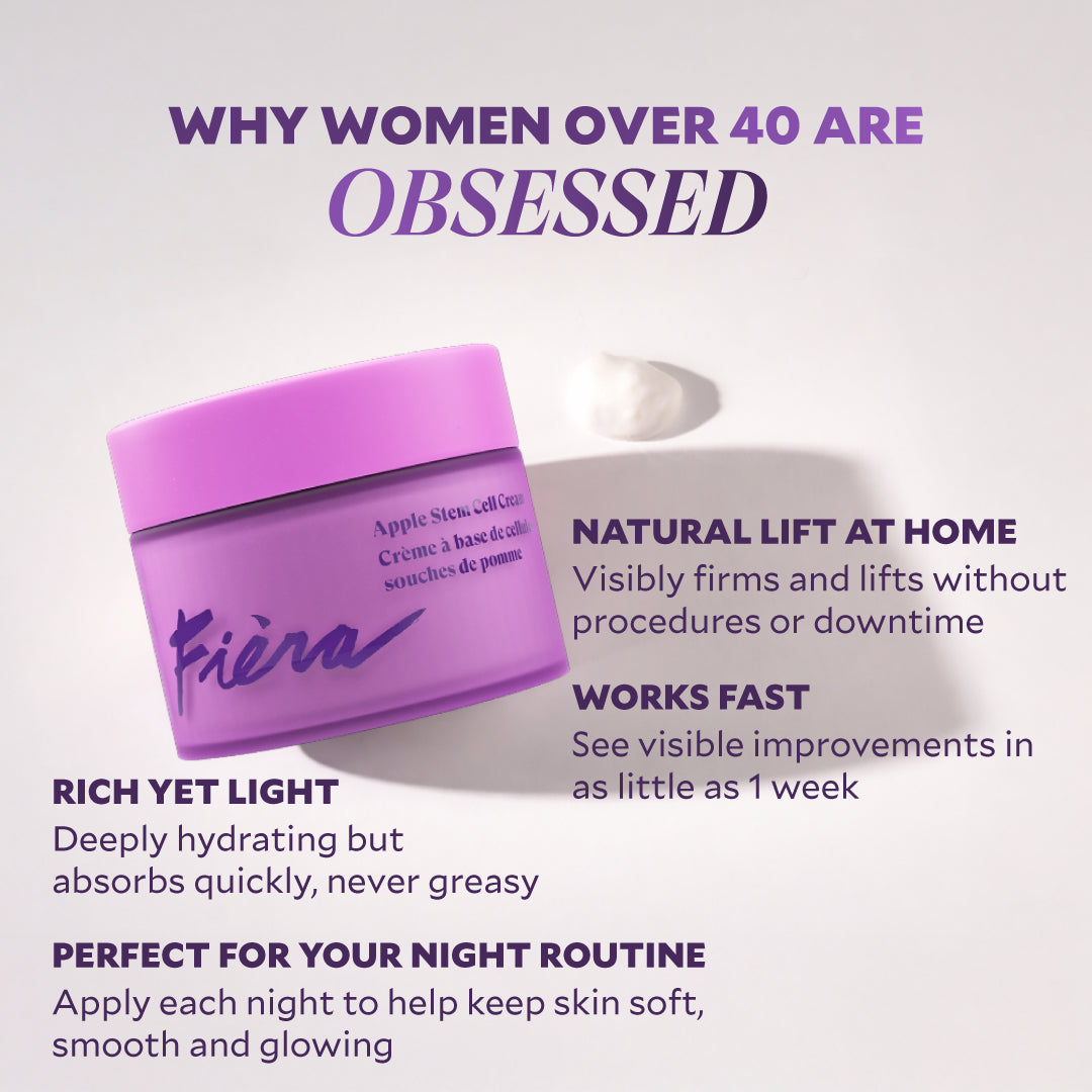 Apple Stem Cell Face Cream for Mature Skin | Fièra Cosmetics Apple Stem Cell Face Cream for Mature Skin | Fièra Cosmetics