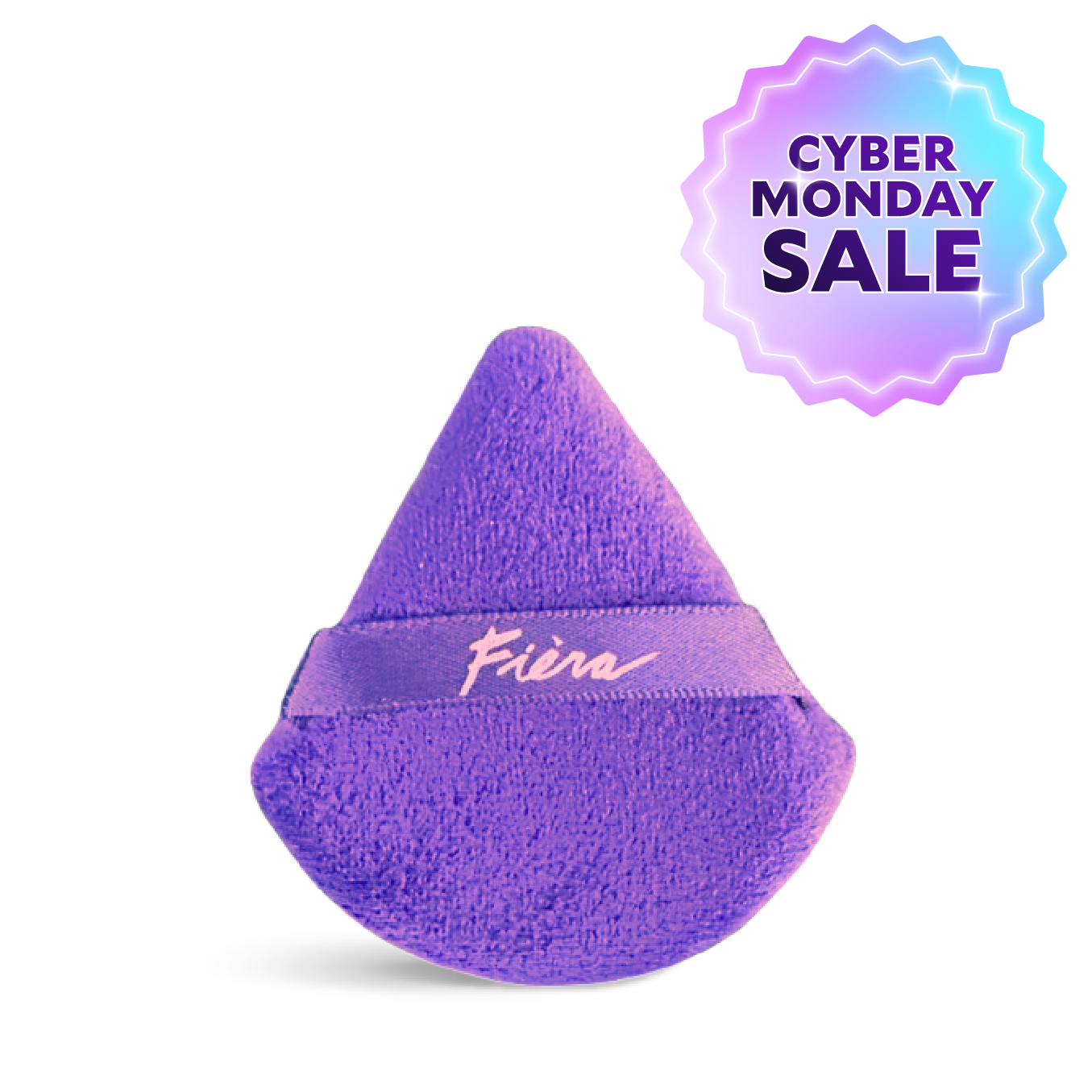 Triangular Velour Powder Puff