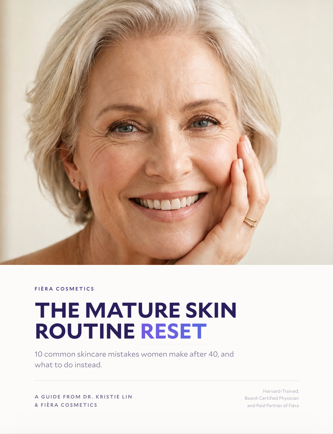 THE MATURE SKIN ROUTINE RESET