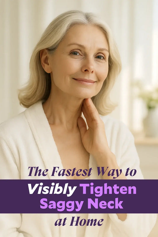 The Fastest Way to Visibly Tighten Saggy Neck at Home - Free Ebook